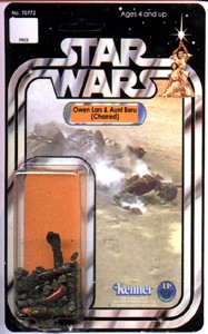 Uncle Owen and Aunt Beru Action Figures